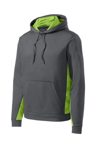 CAMOHEX FLEECE COLORBLOCK HOODED PULLOVER